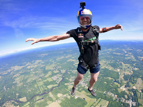 Recoup's Athlete Corner: Jeff Provenzano, Professional Skydiver and Base Jumper